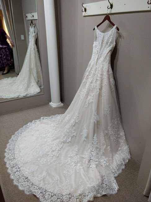 Officially said "yes" to the dress! - 2