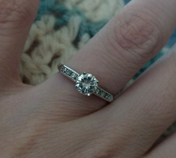The Stone For My Engagement Ring Came In! - 1