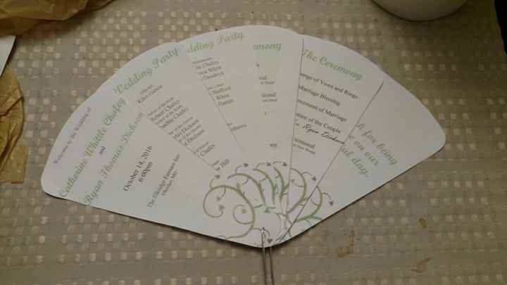 Ceremony programs