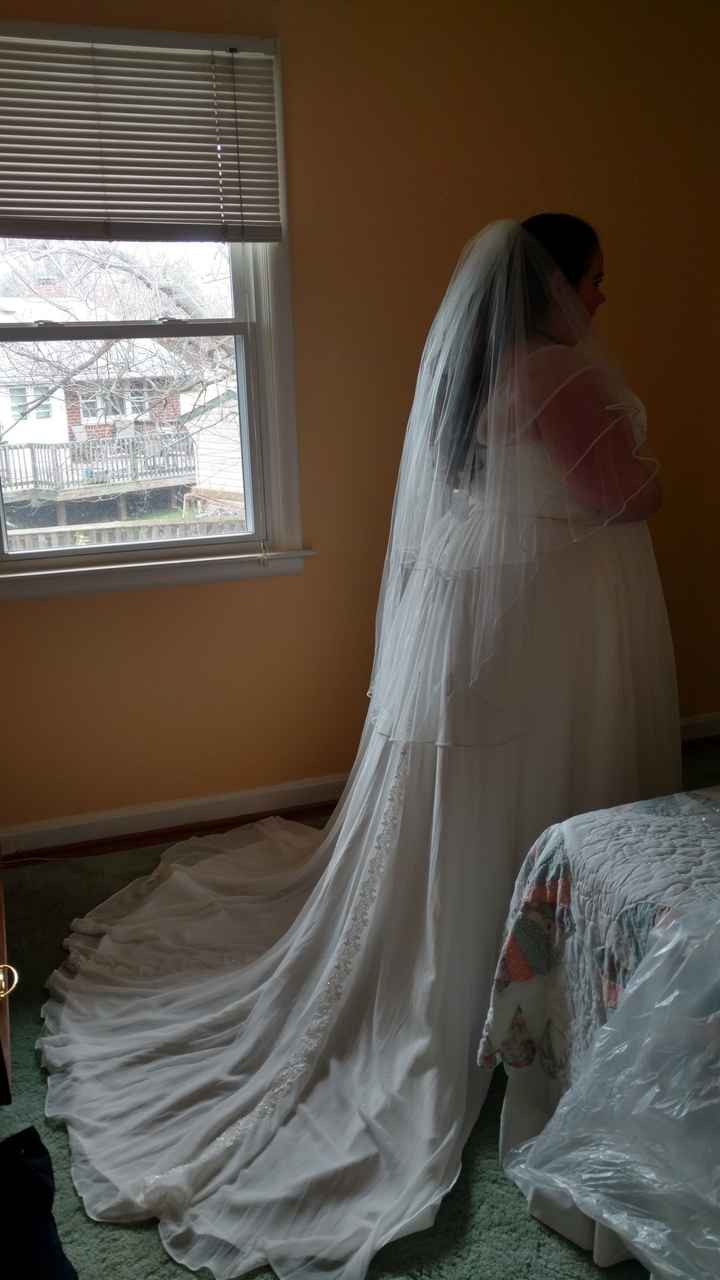 Hesitant to show my wedding dress!
