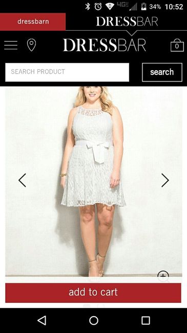 I want to find a bridal shower dress