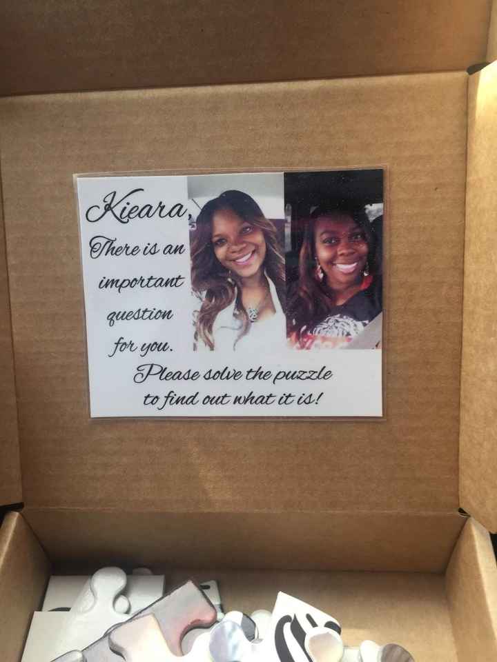 Bridemaids proposal