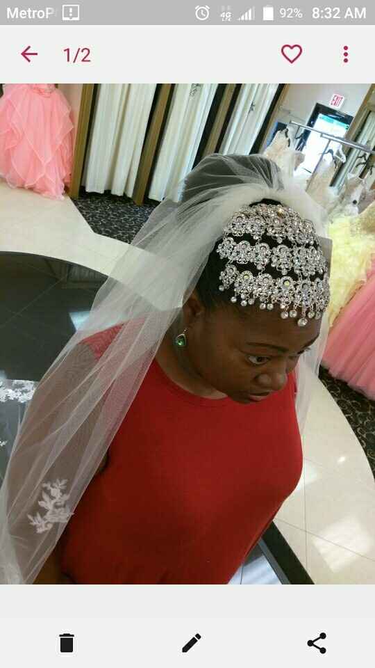 Is anyone wearing a tiara?