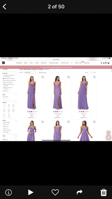 What Color Attire Are Your Bridesmaids/Groomsmen Wearing For Your Wedding? - 2