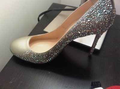 Do you have your wedding shoe yet?