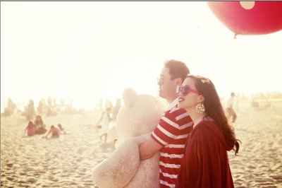 Sweet-50s-Retro-Vintage-Styled-Date Engagement Session @ Santa Monica Pier *edit~FINALLY~more pics! 