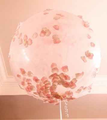 DIY ~ Petal Balloon Covers (@ Elizabeth G. & anyone else interested...step-by-step instructions with