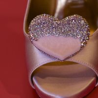DIY Crystal Wedding Shoes~pics!