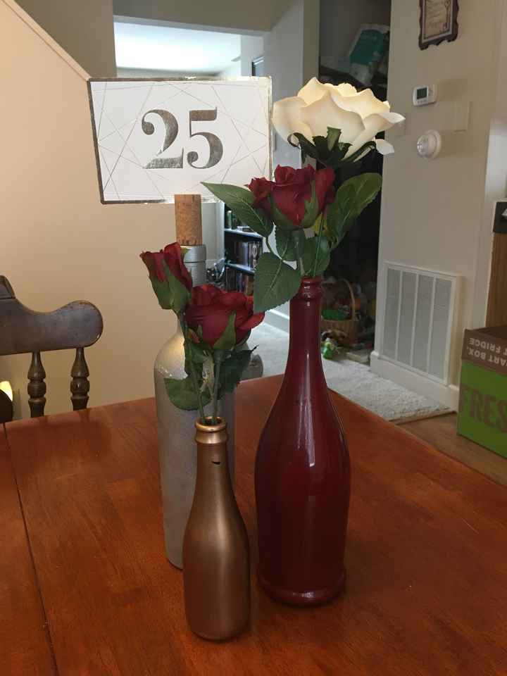 Burgundy & Blush Pink Decor - 2