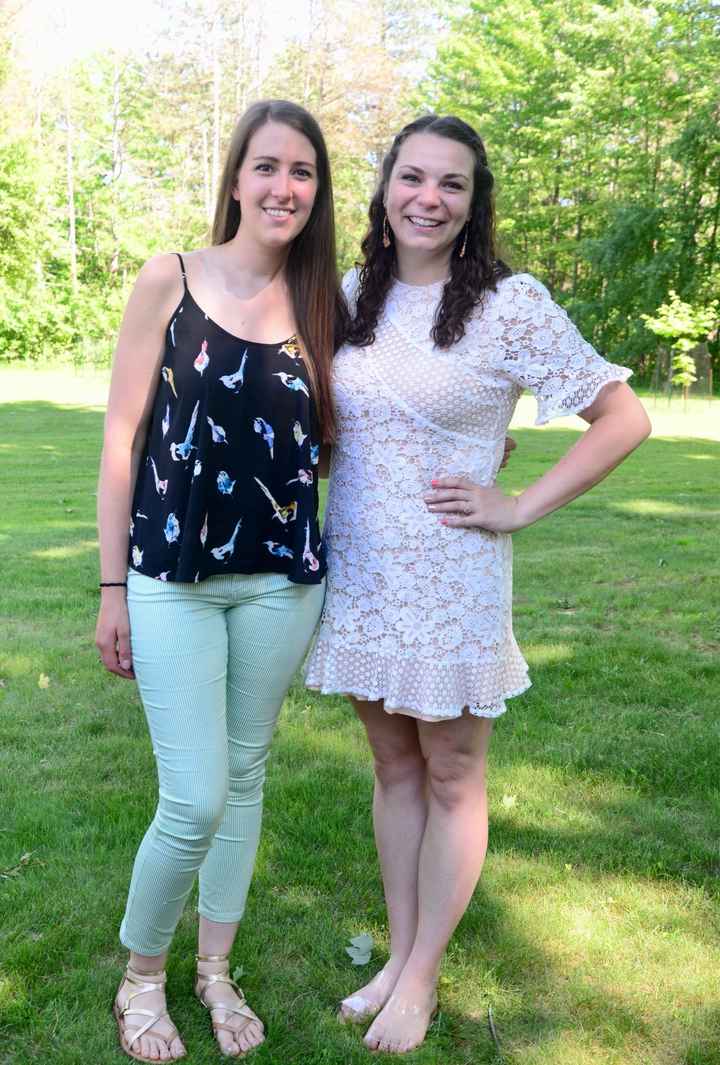 Bridal shower and rehearsal dinner outfits - 1