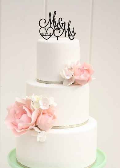 Spin off- Let's see your cake and toppers!!