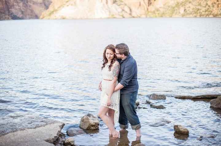 Let's see engagement pics!
