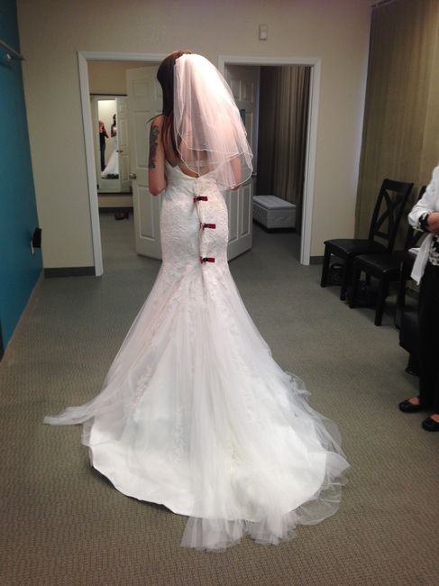 Said "YES TO THE DRESS" Kinda!!!