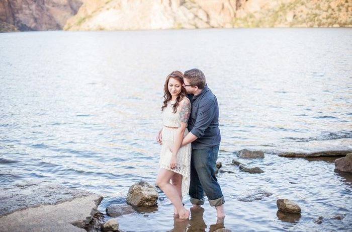 Let's see engagement pics!