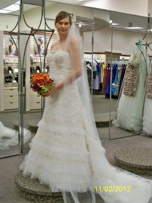 I got my dress today!!!***Pics***