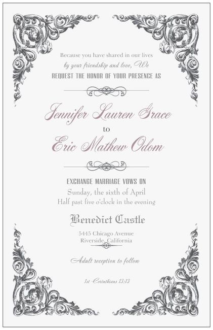 Questions about invitations