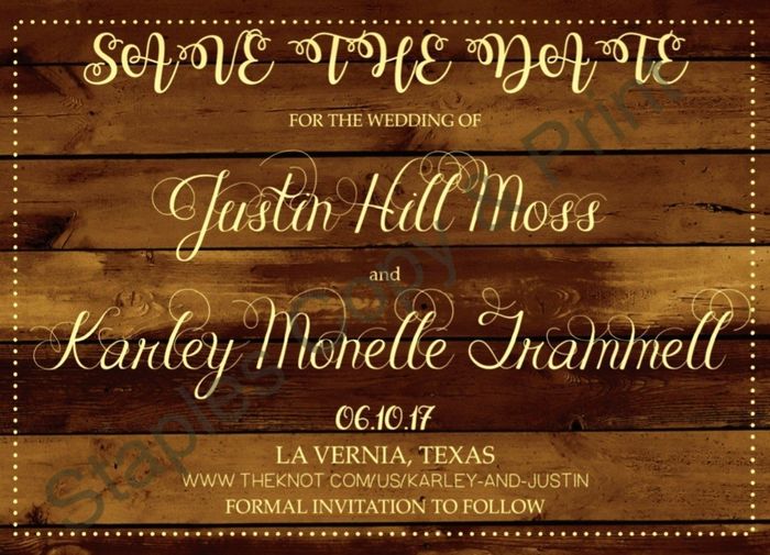 Save The Date