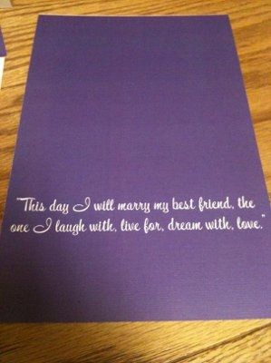 My invites and such, and a question about rsvp envelopes