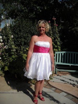 Ok Sense I posted about my hair here is MY DRESS ON!!