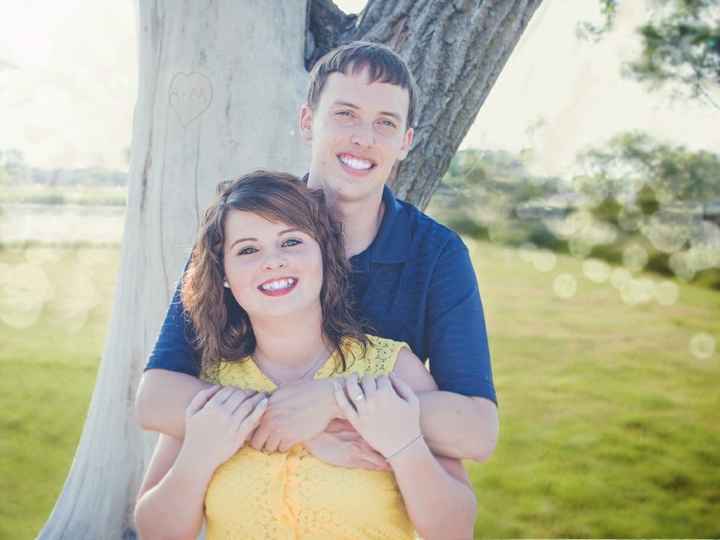 What season did you take engagement pics?