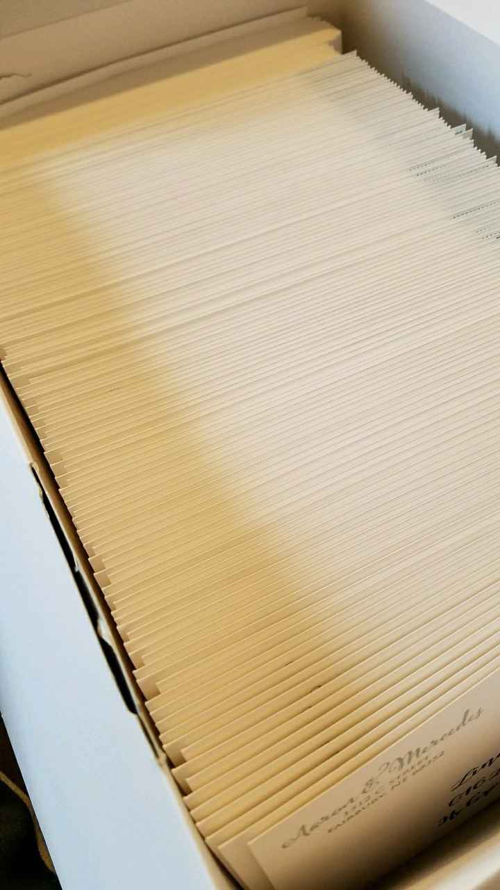 Invitations finally done!! - 1
