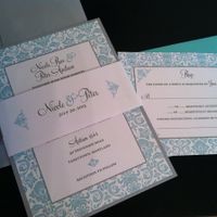 Our invites just arrived!!!