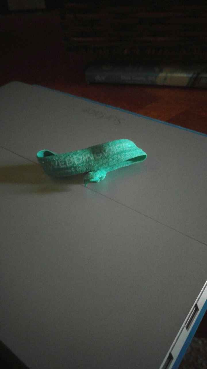 I got something in the mail?? From WeddingWire???? UPDATE: it was a hair-tie