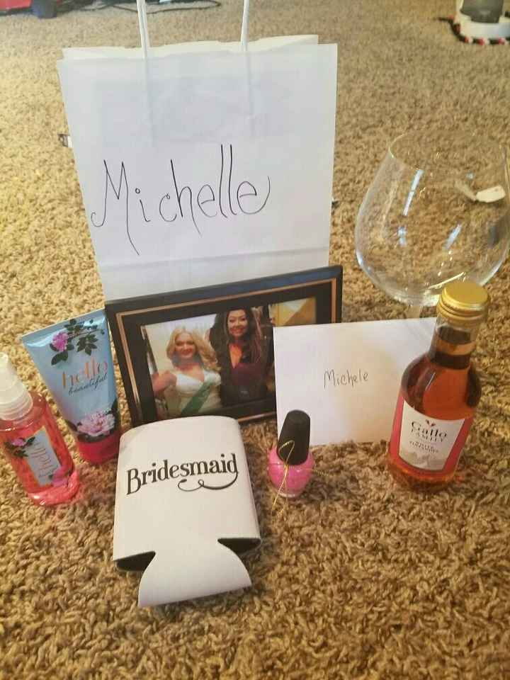 Bridesmaid gifts