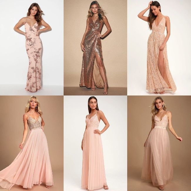 Mismatched Bridesmaid Dresses 3