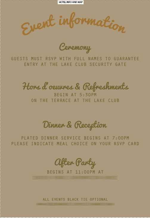 Final design for invitations and RSVP cards - with pics