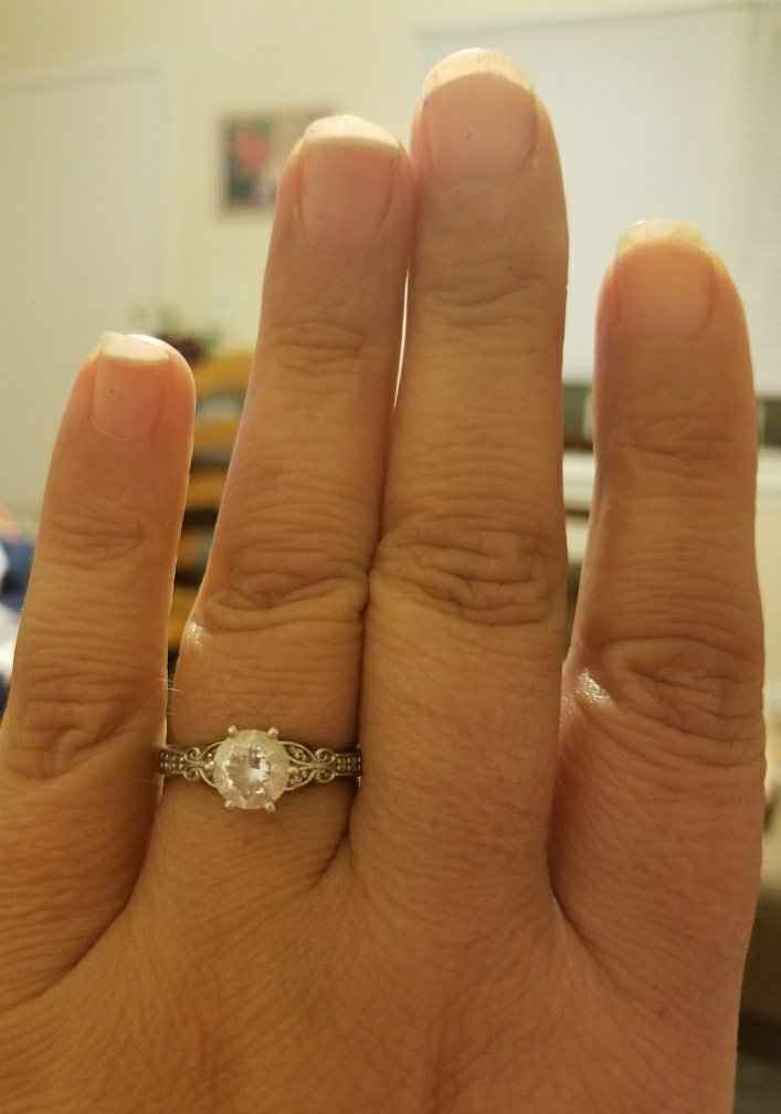 Engagement ring pics - 1