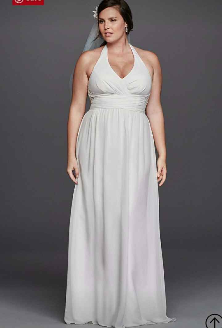 Please show your wedding dress, ladies - 1