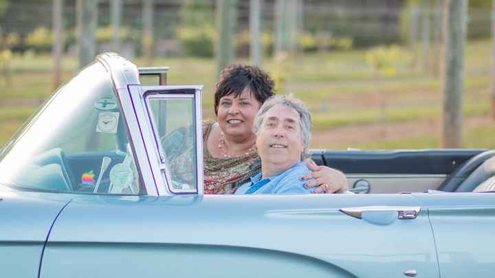 FH's dad's '59 Thunderbird