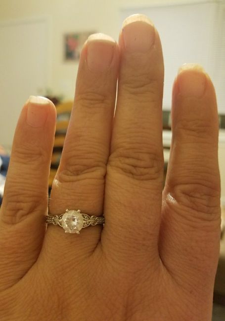 Engagement ring pics - 1