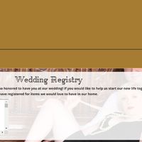 My wedding registry is so minimized you cant even see it. I tested the website on my laptop and mobi