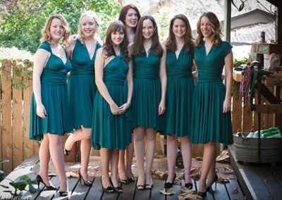 Bridesmaids dresses