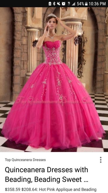 Beaded dress with corset? - 1