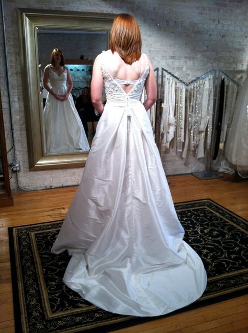 Show me your wedding gown