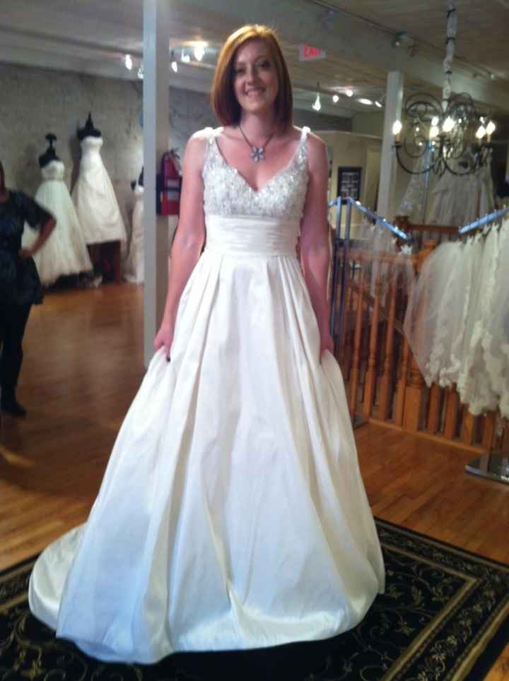 OK, brides --- how much did you pay for your dress?