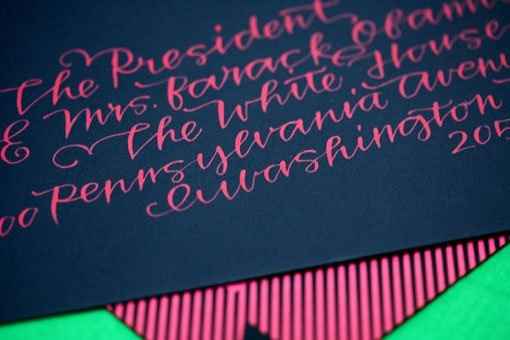 Special Paint pens for envelopes...