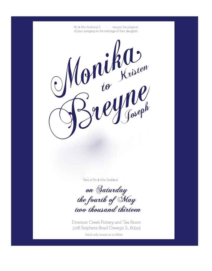 Invitations! Whatdya think?