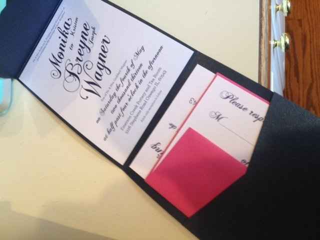 Invitations are all done and here!!