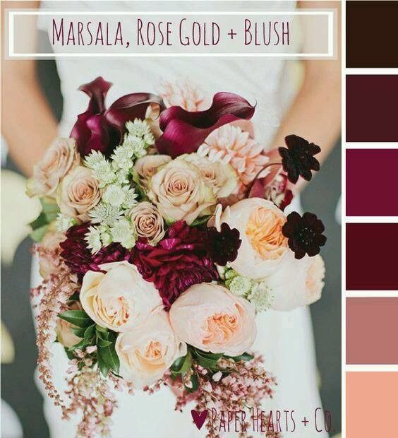 Wedding Colors for an October Wedding