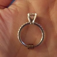 Sizing Beads in Engagement Ring? - 1