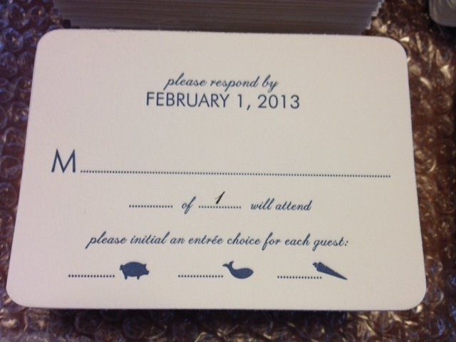 Letterpress Invitations...