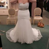 My dress is in...now I want to see yours!