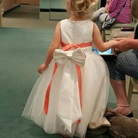 My baby said yes to the dress!
