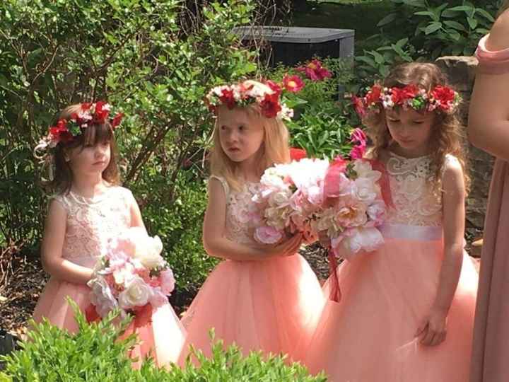 Flower girl and ring beaters walk alone? - 1