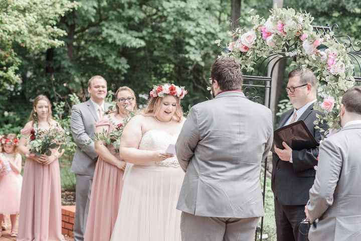 seriously write your own vows - its intimidating but so worth it