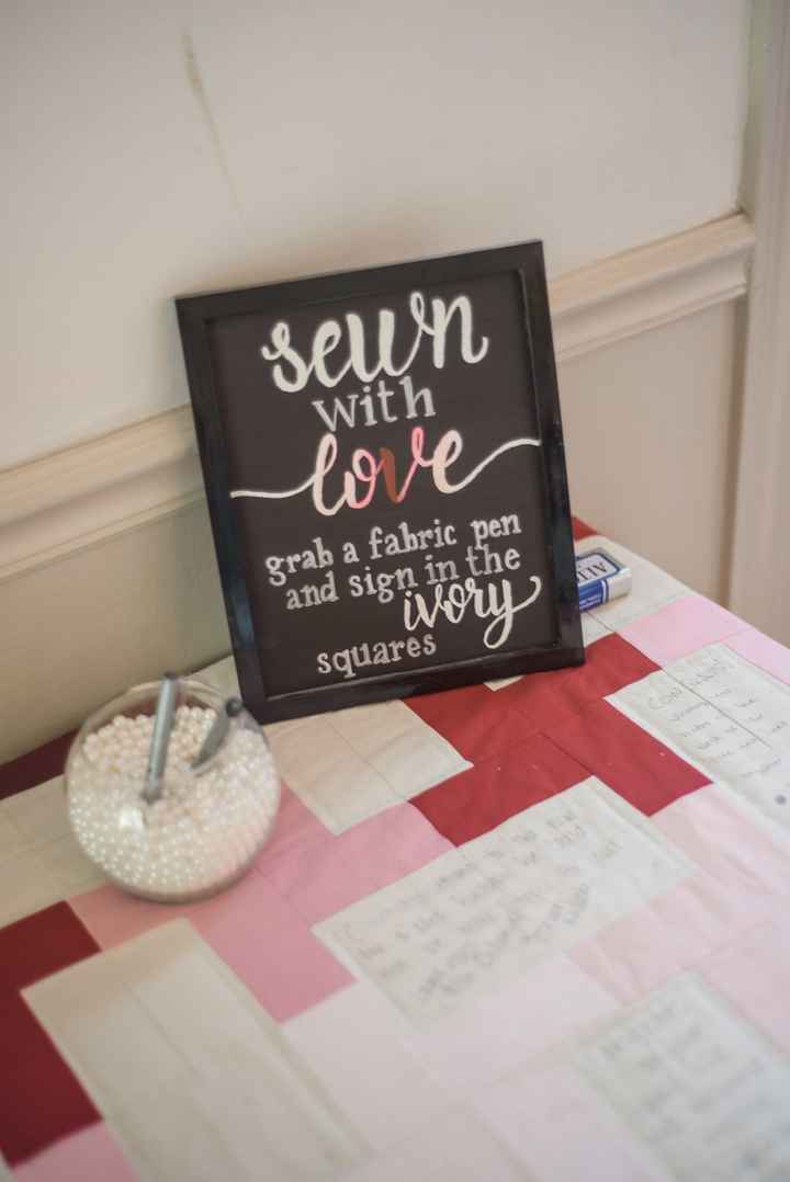 guest quilt - my mom is a saint 